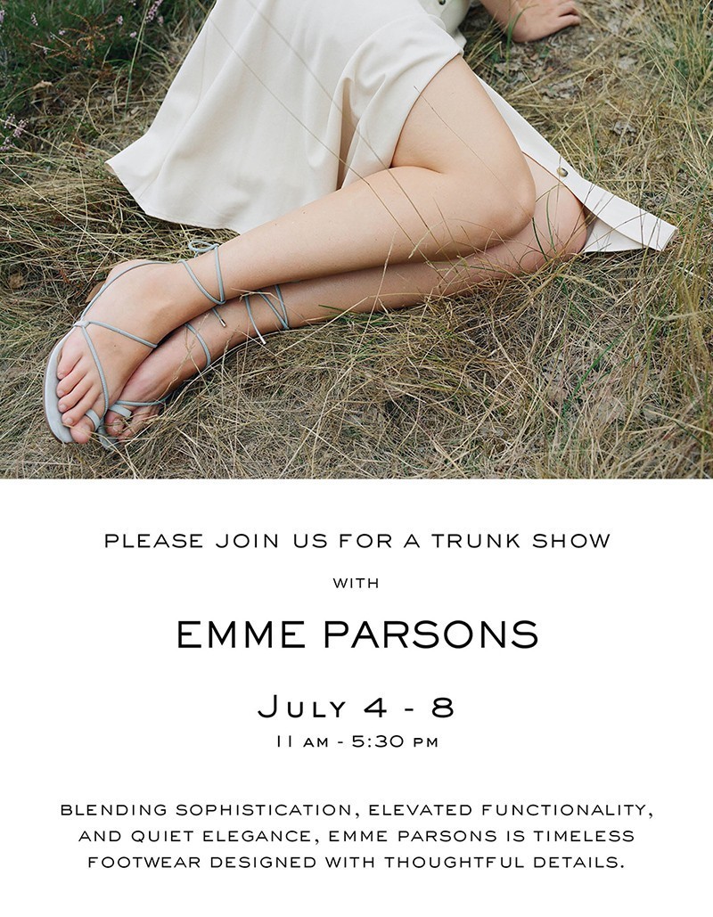 emme parsons sale