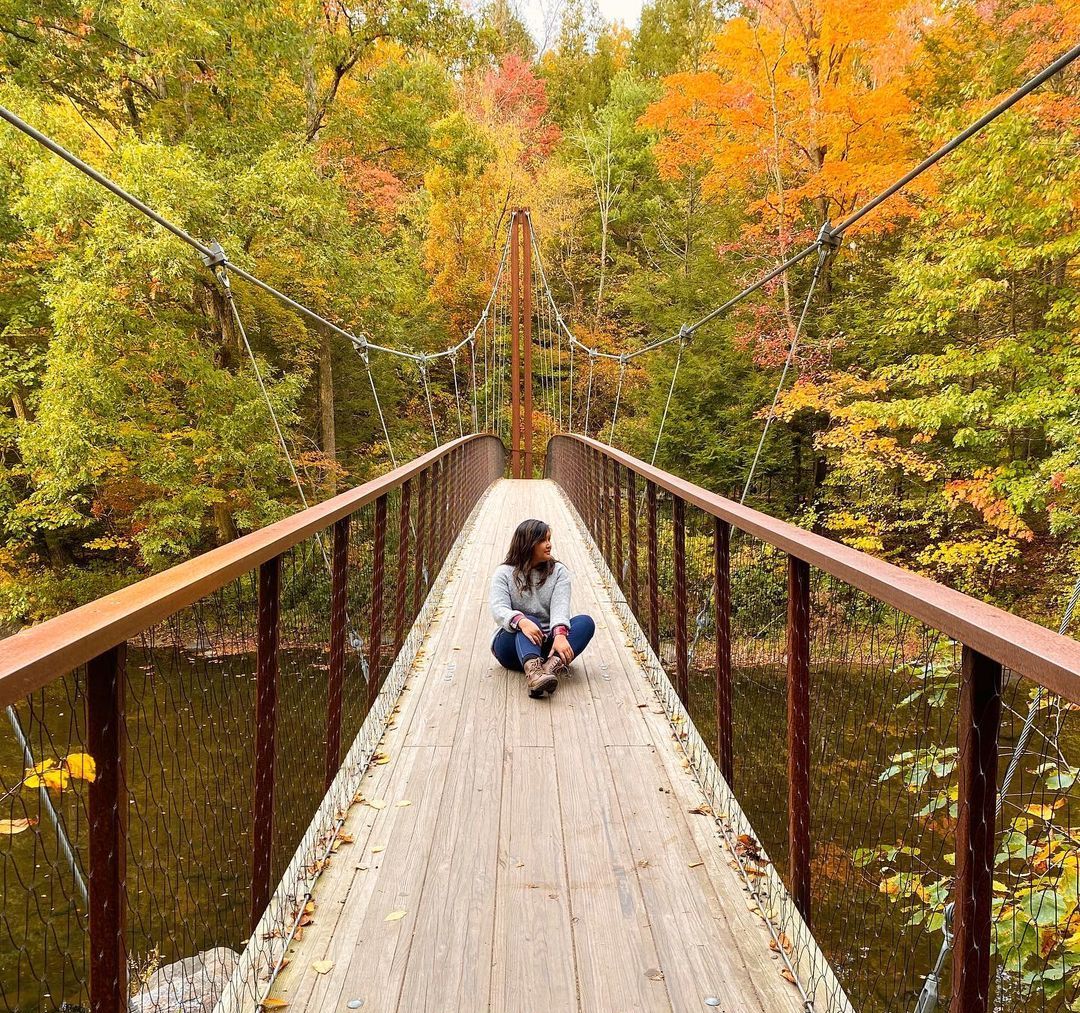 10 Amazing Ways To Celebrate Autumn In Washington Explore Washington CT   Thoreau Bridge Washington CT In The Fall 