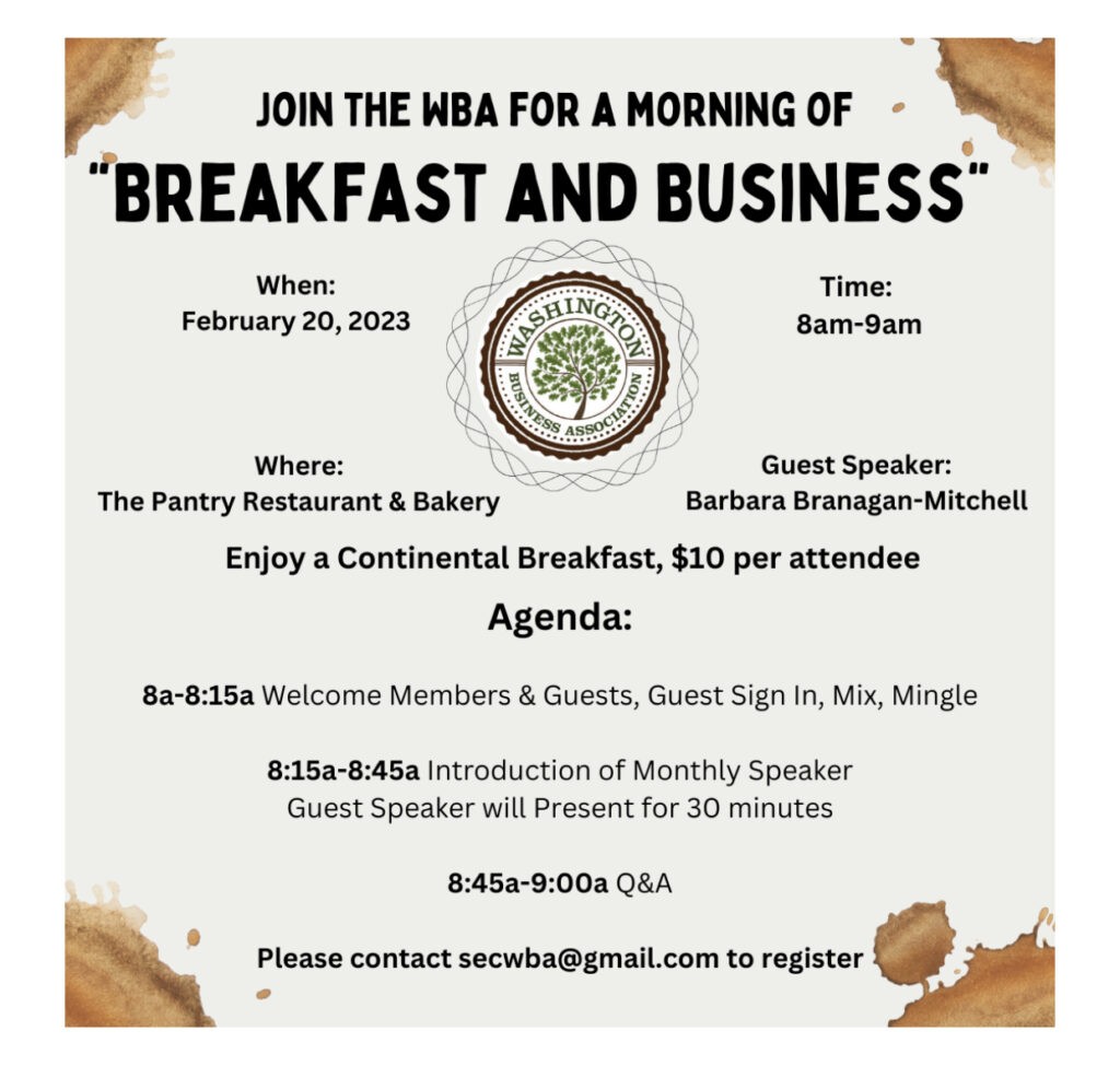 WBA Breakfast & Business
