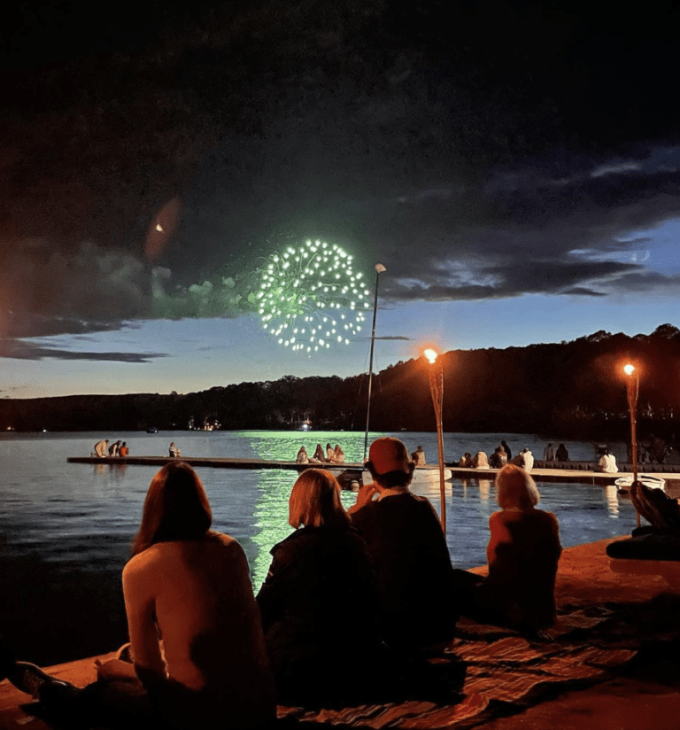 Fireworks Lake Waramaug