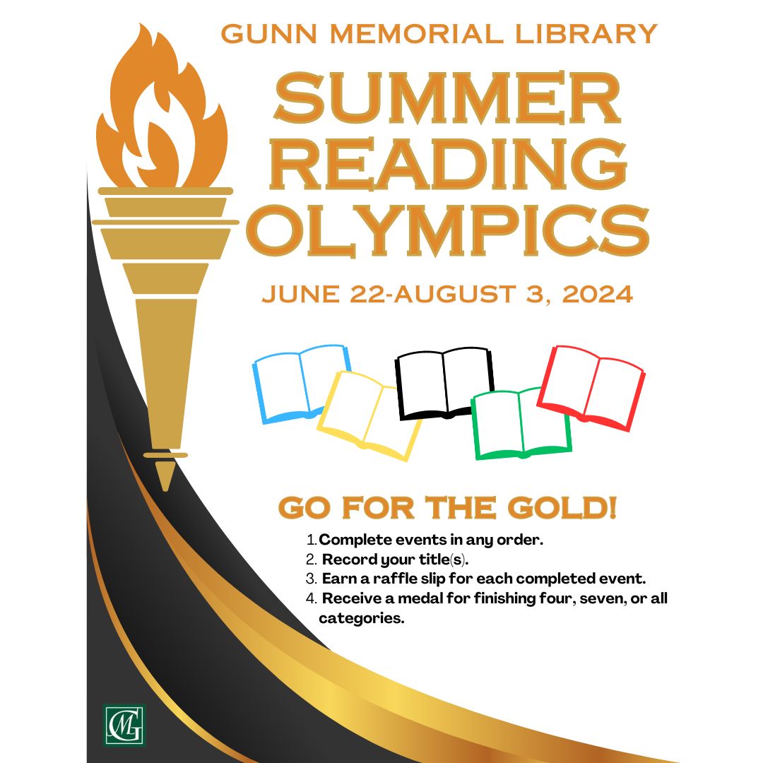 Summer Reading Olympics at the Gunn Memorial Library Explore